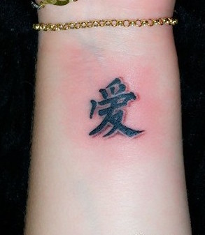 Китайские иероглифы тату (28 фото)